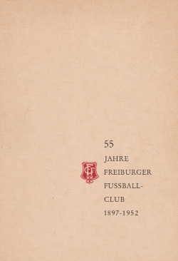 1952 Festschrift 55 Jahre FFC