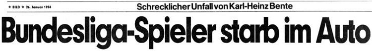 1984 Bente Unfalltod 1984 Bente Unfalltod