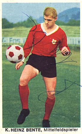 1967-68 Bente beim FFC 1967-68 Bente beim FFC